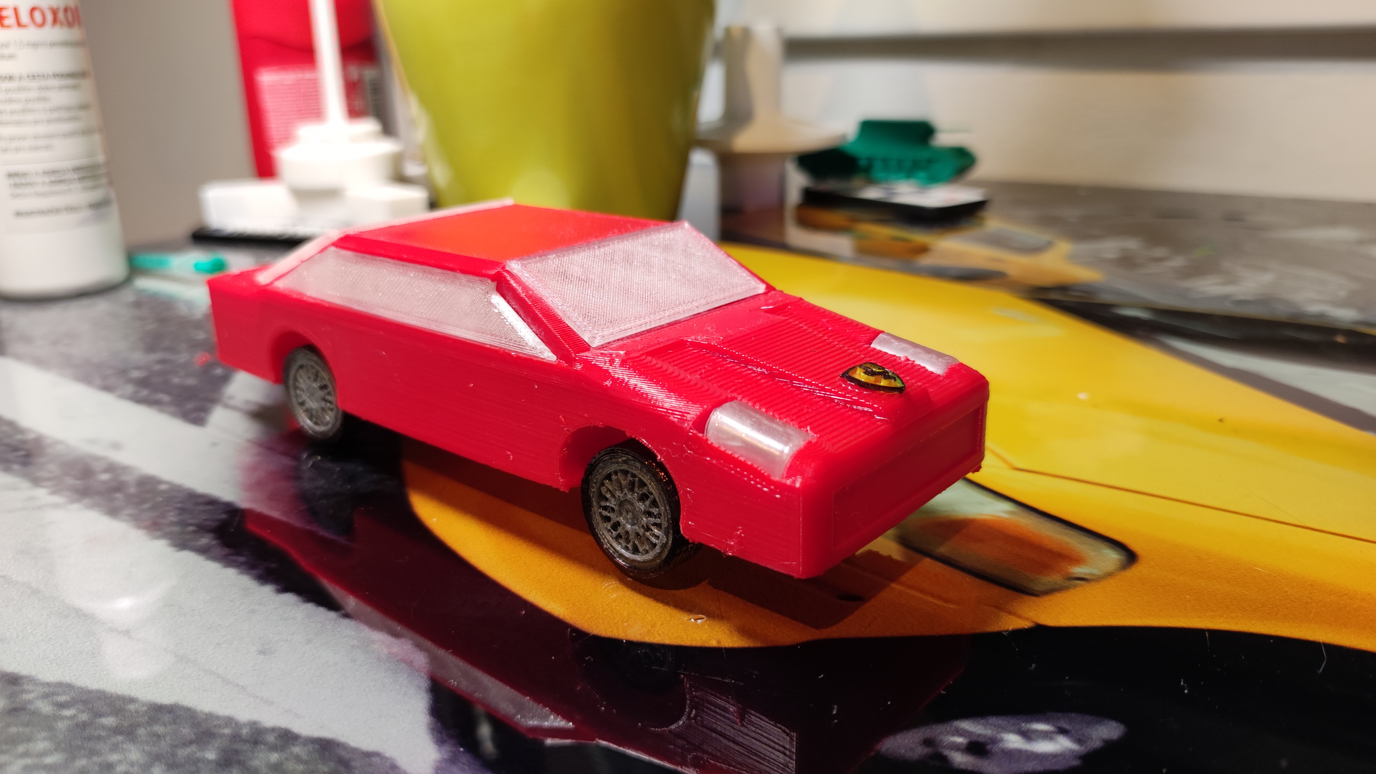 jezdící auto