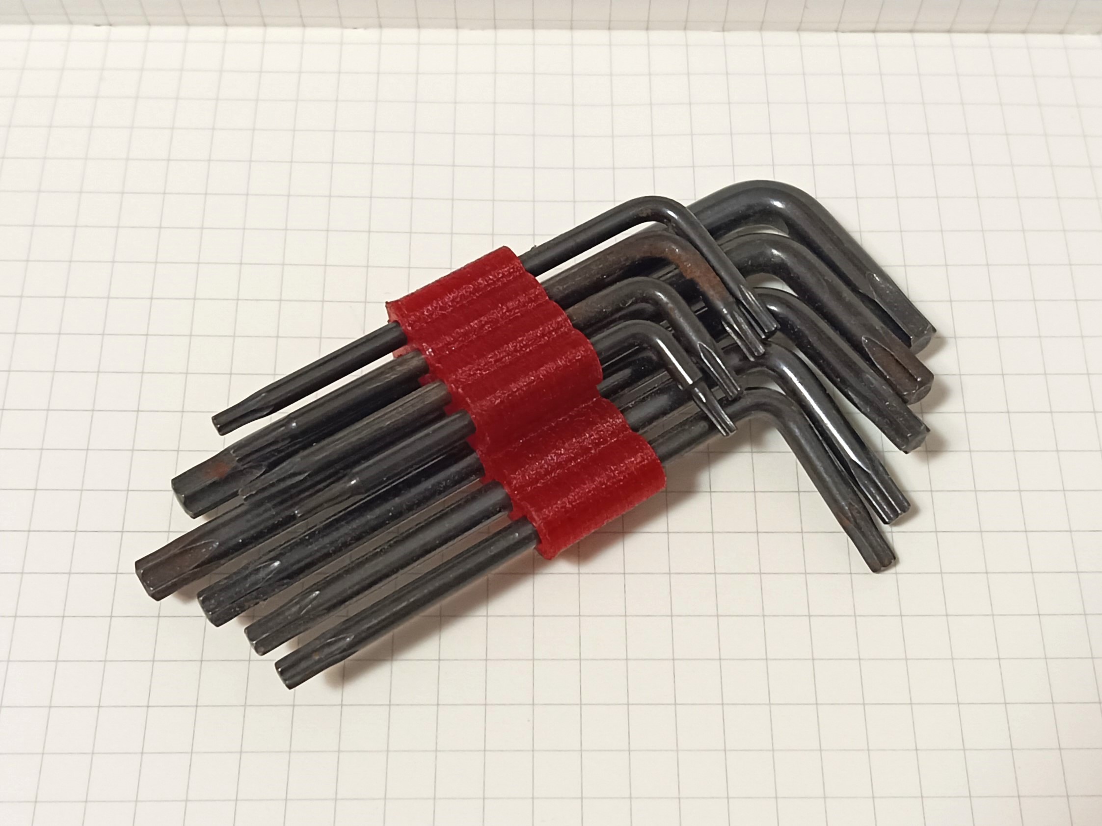 Torx key holder