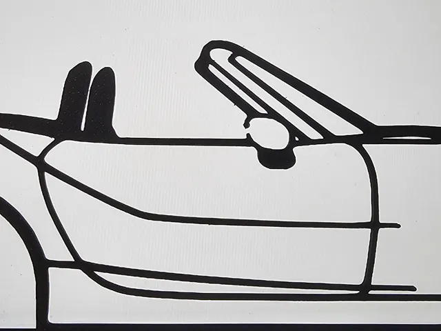ND Mazda MX-5 Miata Silhouette / Wall art
