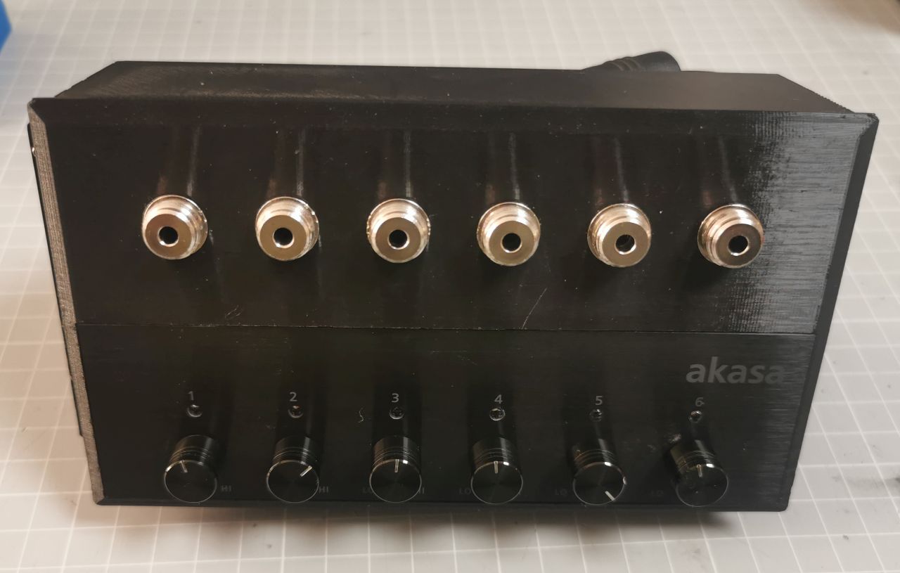 Housing for 6 Channel 12V DC Fan Controller