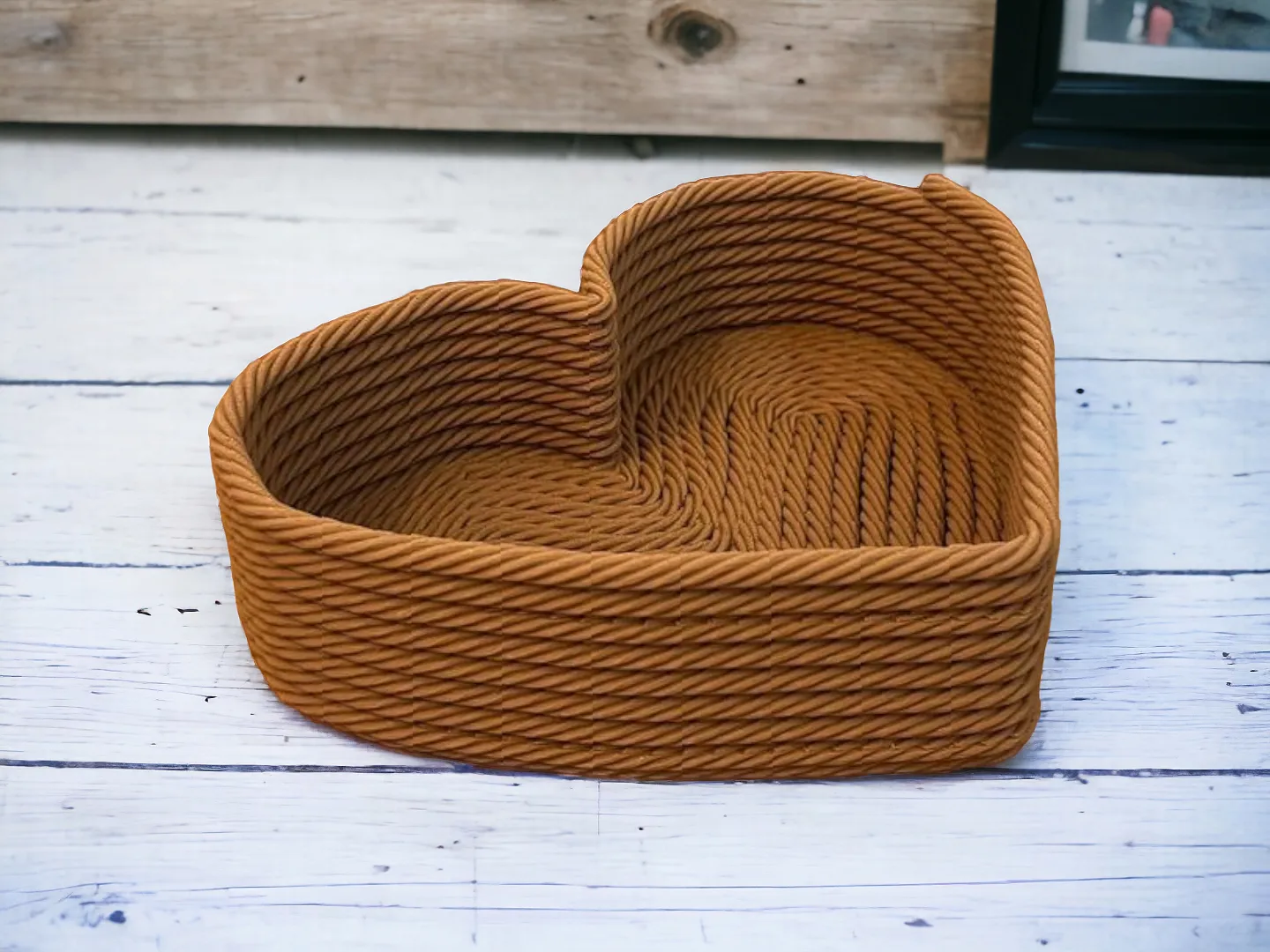 Braided love basket