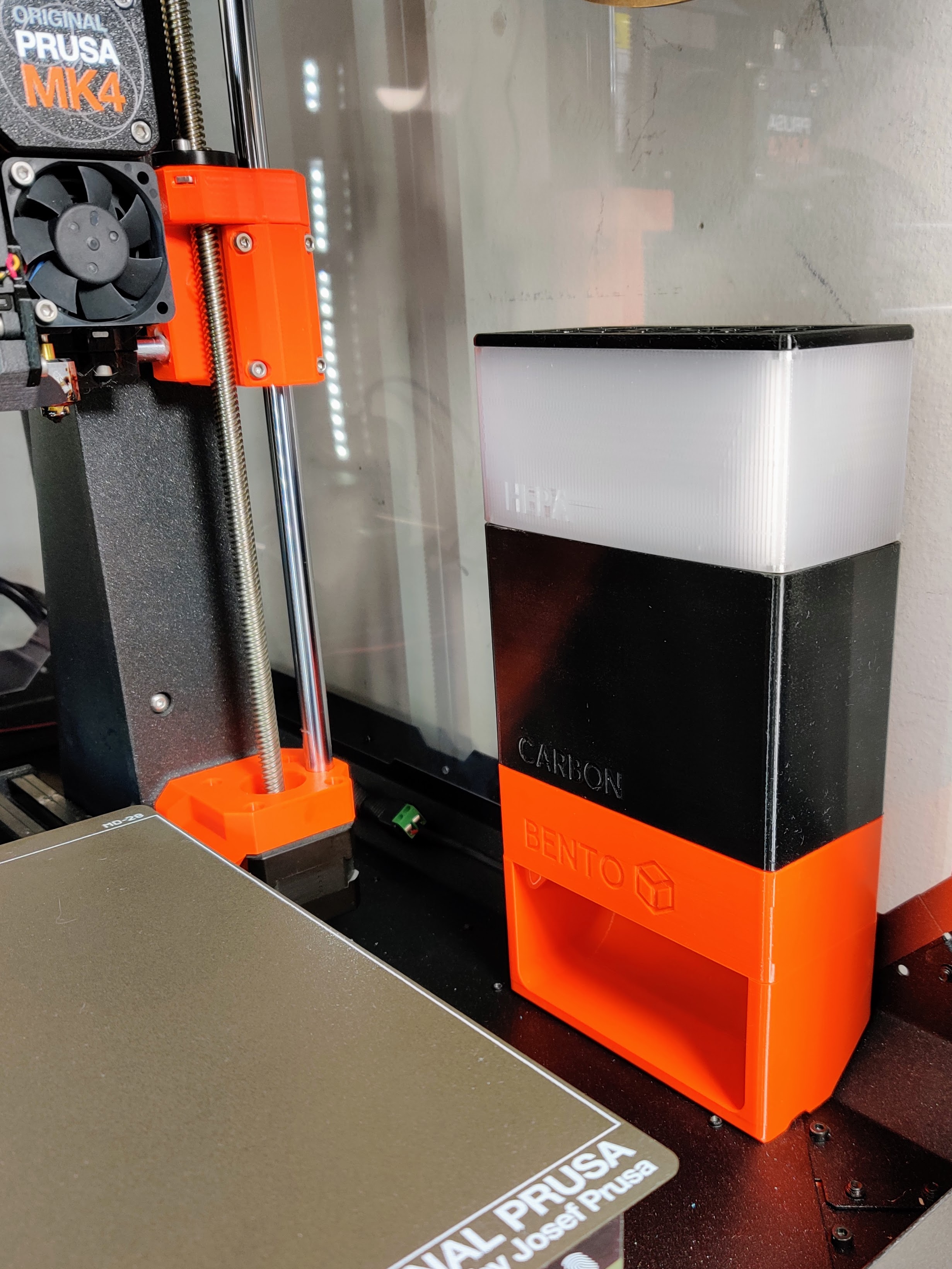 BentoBoxV2 Fan Duct For Prusa Enclosure by John U Download free STL