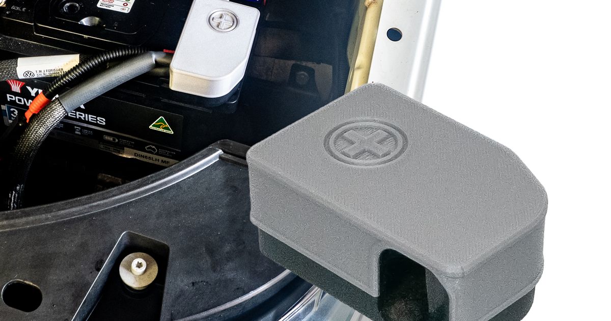 VW BATTERY TERMINAL COVER by Peter H | Download free STL model ...
