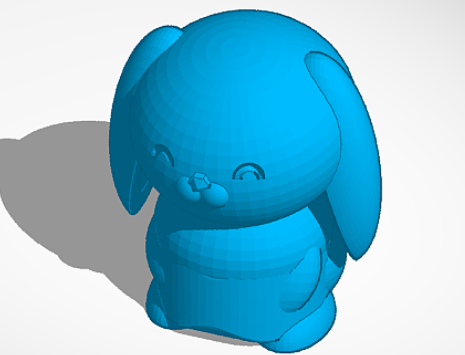 Cute bunny toy/ "designer" art toy