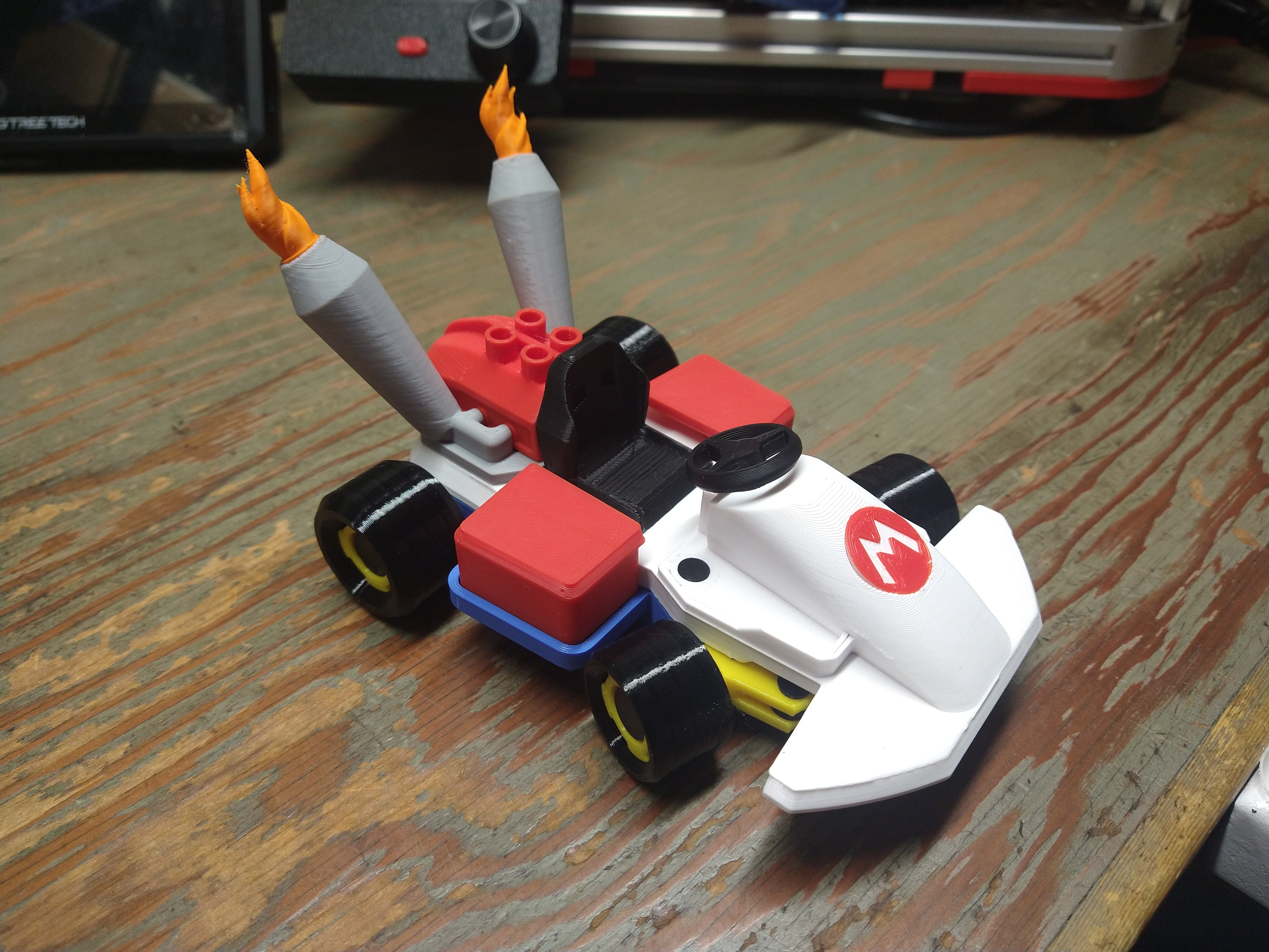 Super Mario Kart - Exhaust Flames