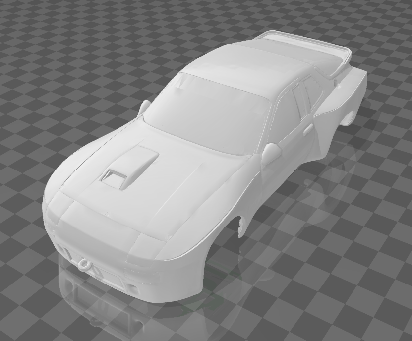 Open Z V16 🆁Porsche 924 GTP 90mm Wheelbase