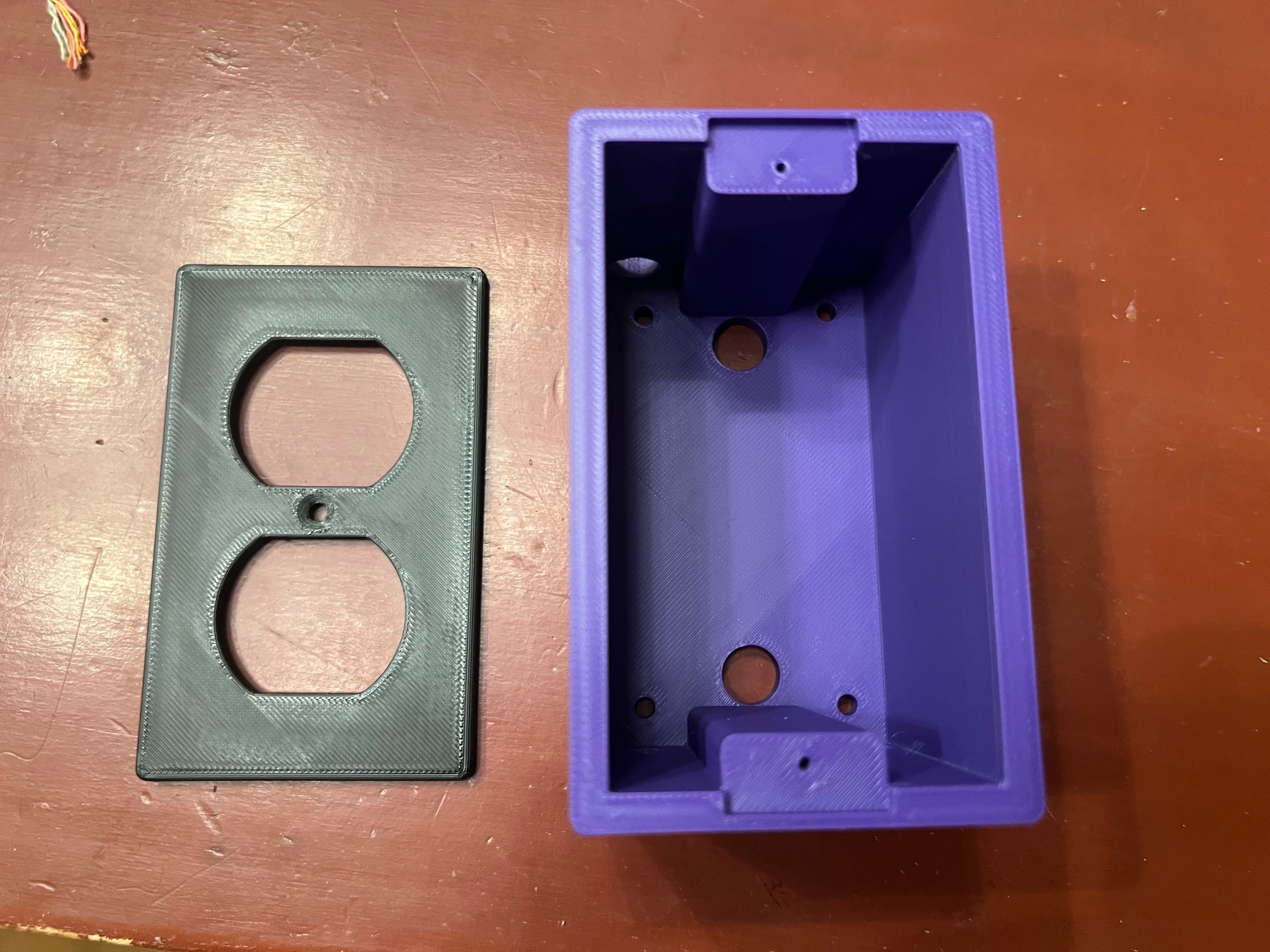 Electric outlet box compact by jeffc download free stl model