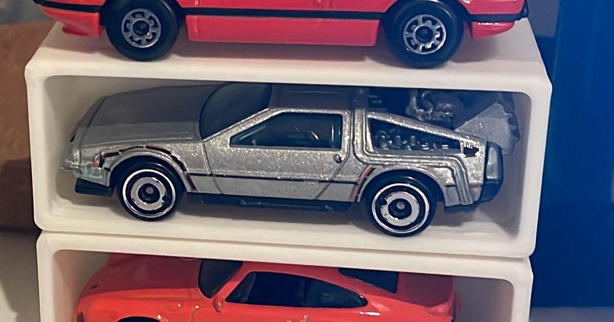 stackable Hotwheels Display by sam krei | Download free STL model ...