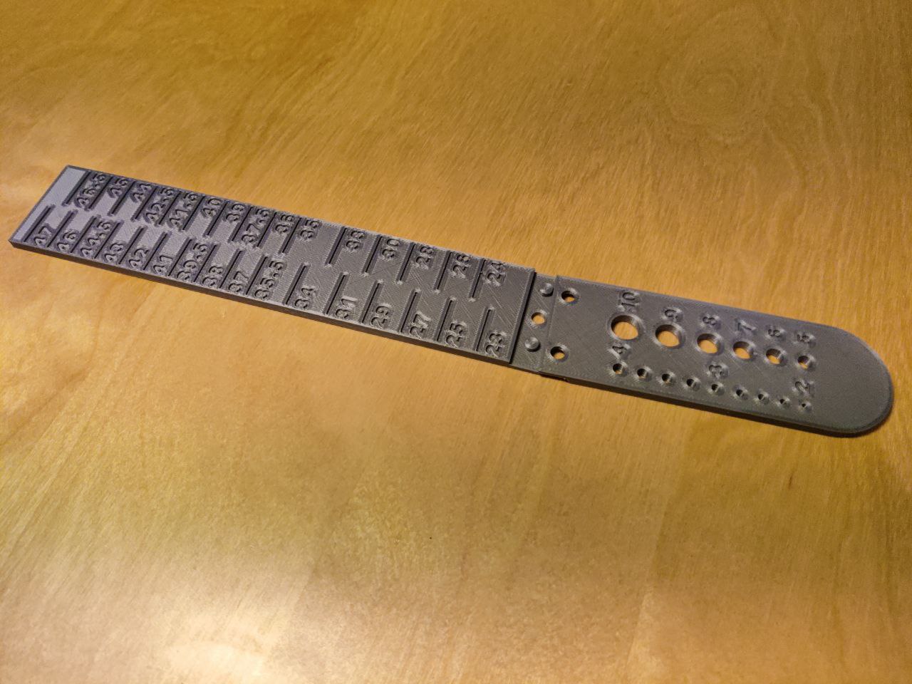 Sock measure tool