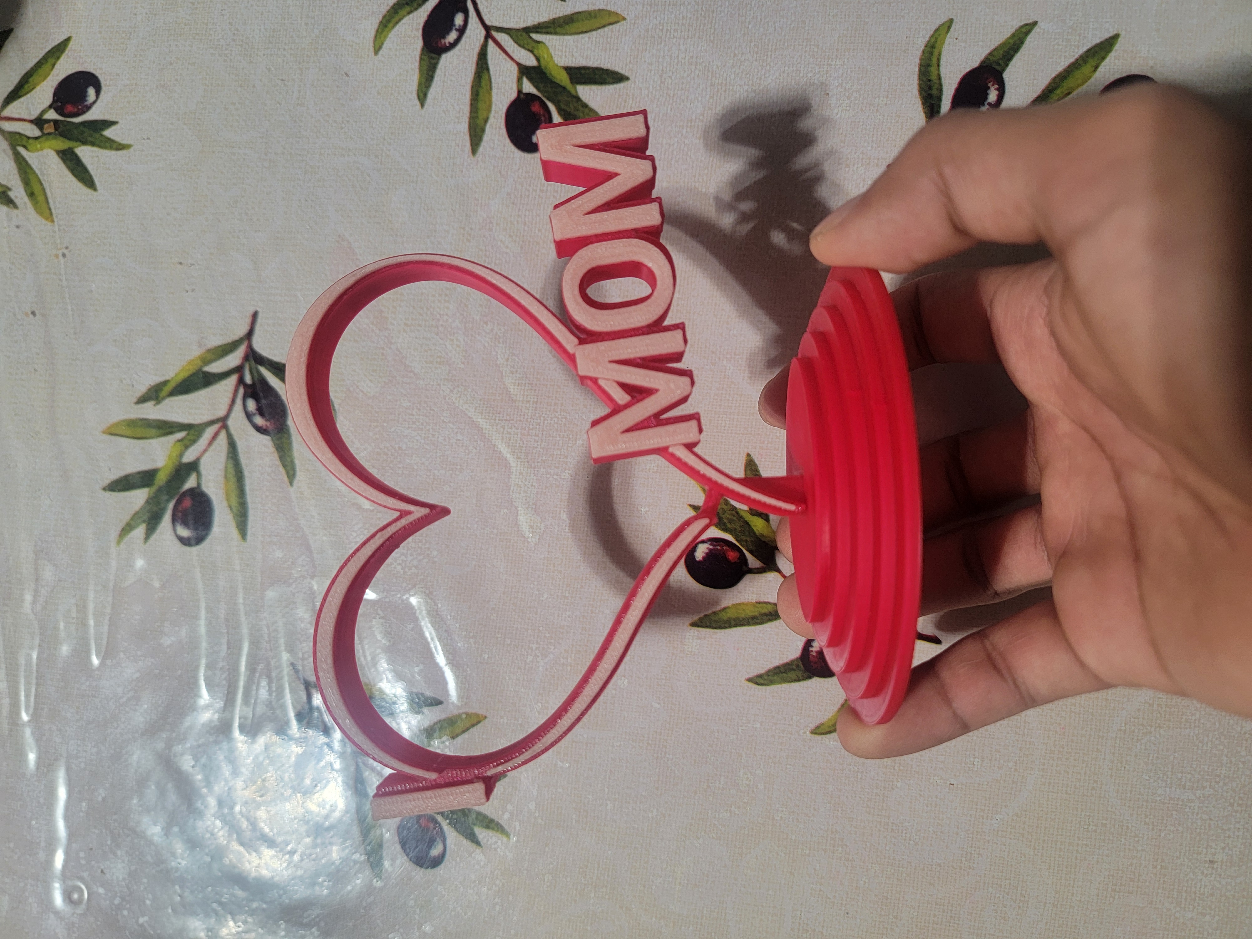 Happy Valentines Day Mom Stand