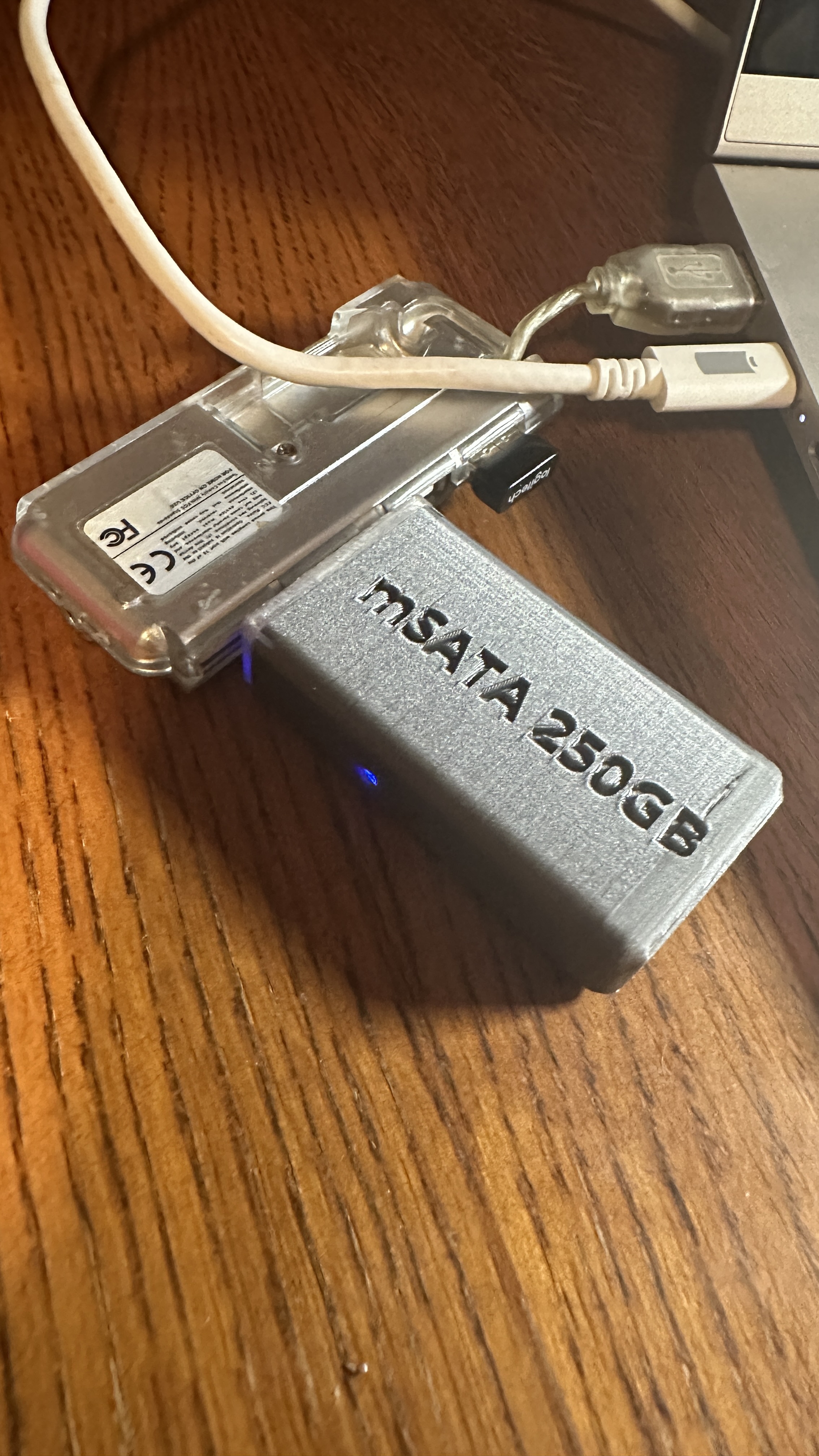 mSATA2USB case, mSATA with USB adapter protective case by CrazyCzech ...