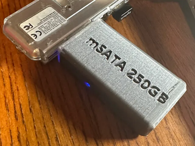 mSATA2USB case, mSATA with USB adapter protective case