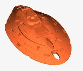 uss voyager 3d print