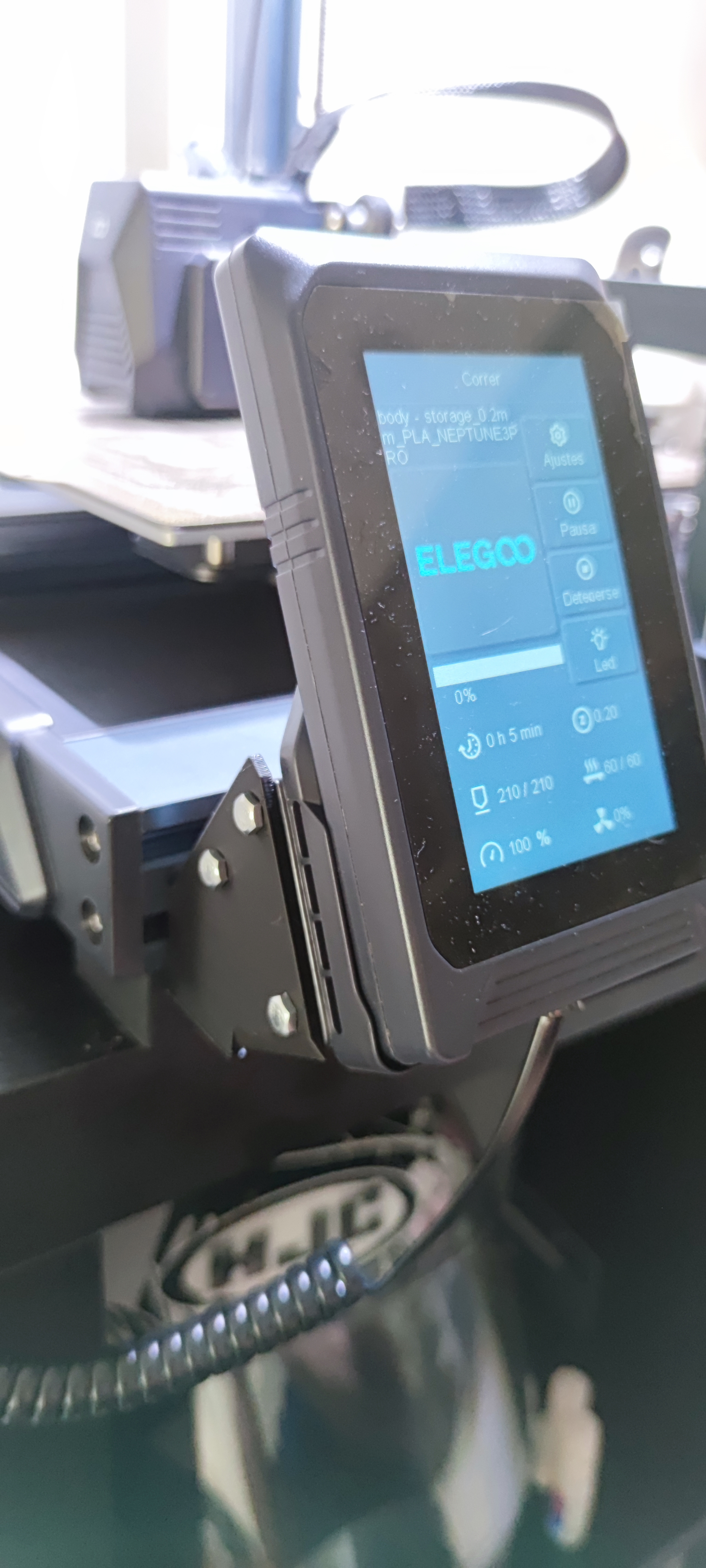 SCREEN MOUNT FOR ELEGOO NEPTUNE 3 PRO v1