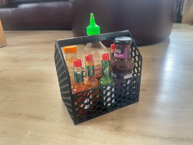 Hot sauce tray
