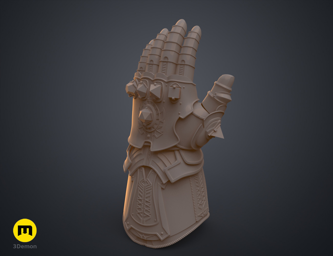The Infinity Gauntlet – Wearable DnD Dice Holder — miniatura 15
