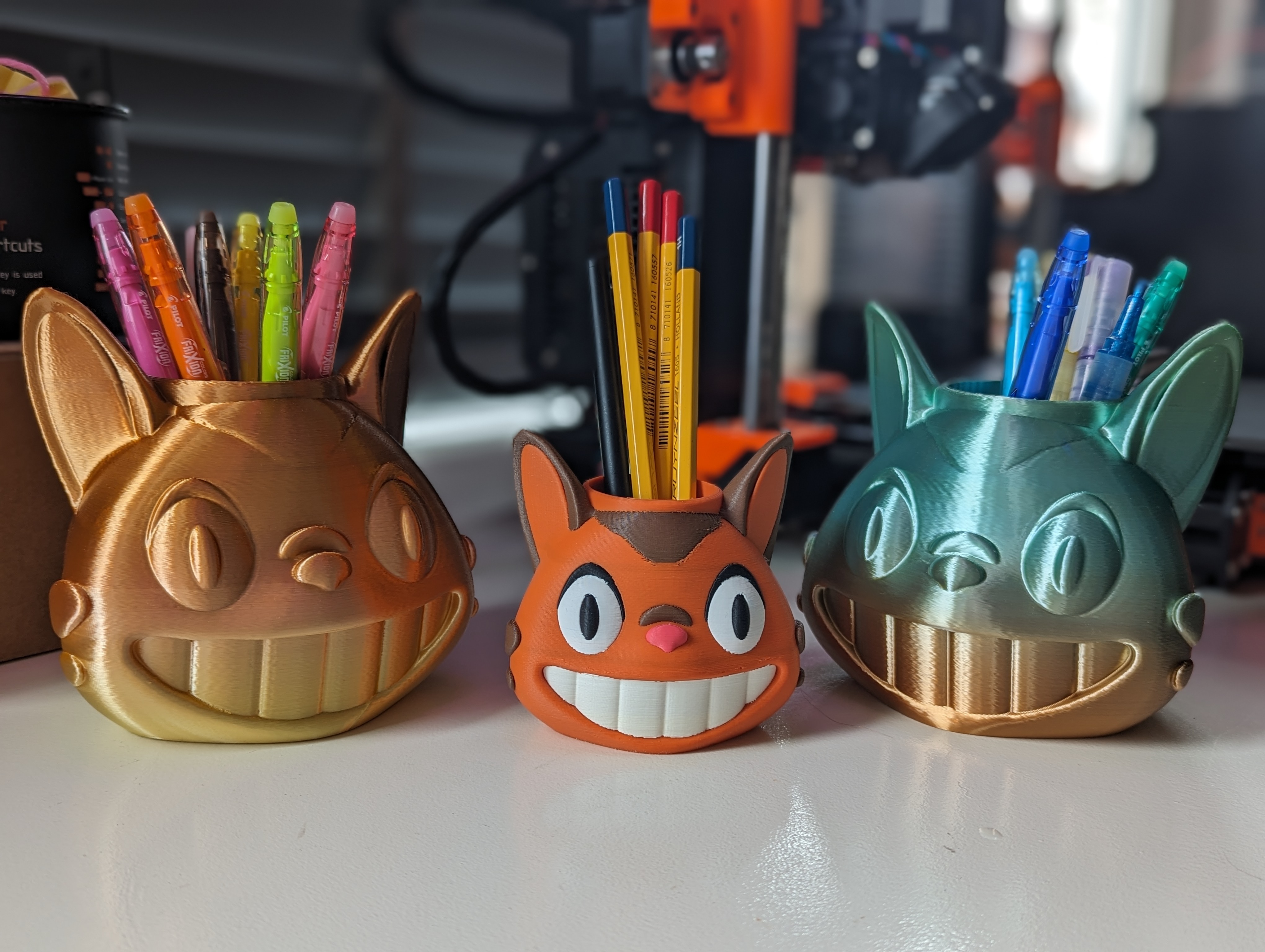Catbus Pen Holder (My Neighbor Totoro)