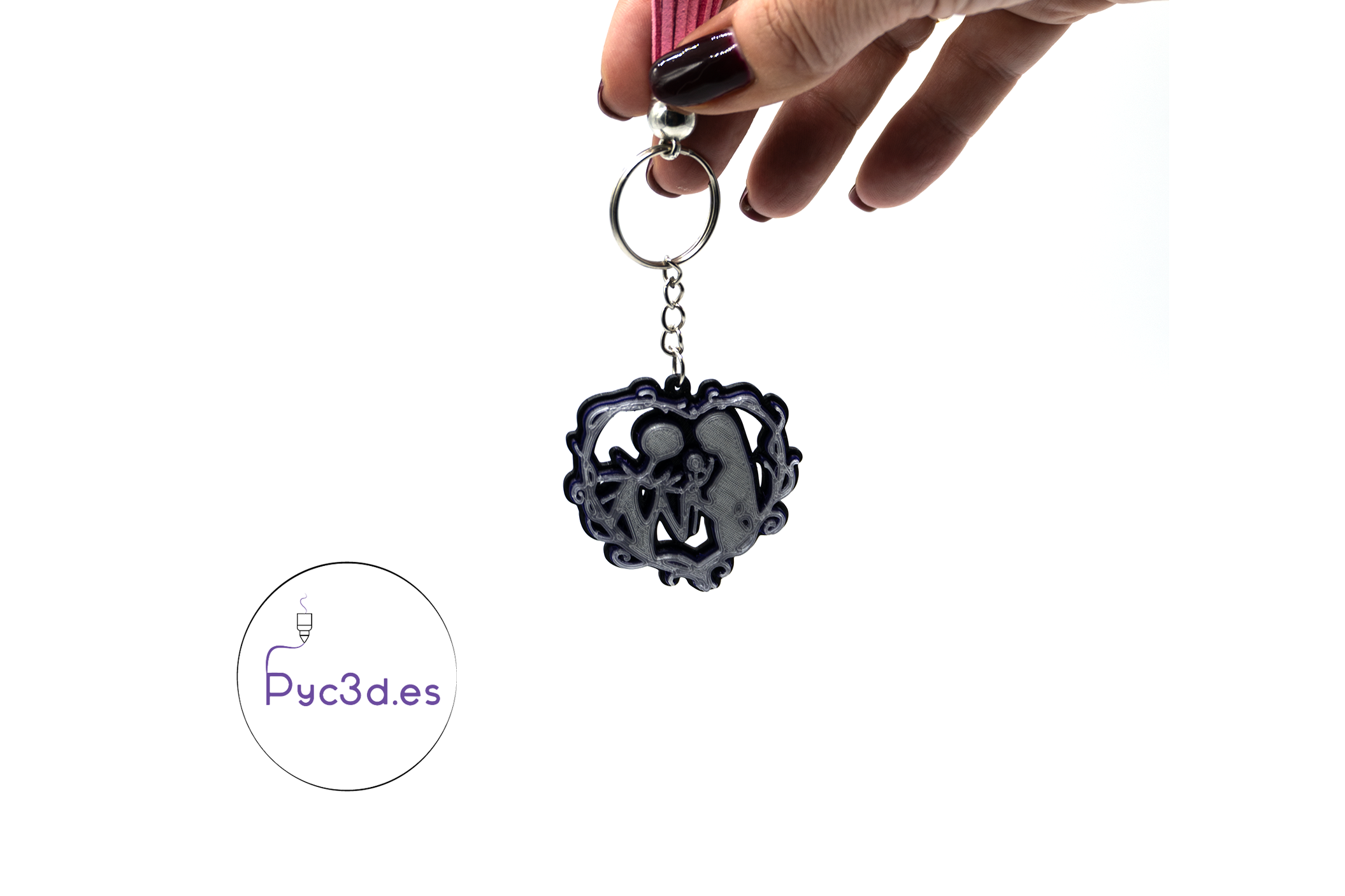 JACK AND SALLY KEYRING