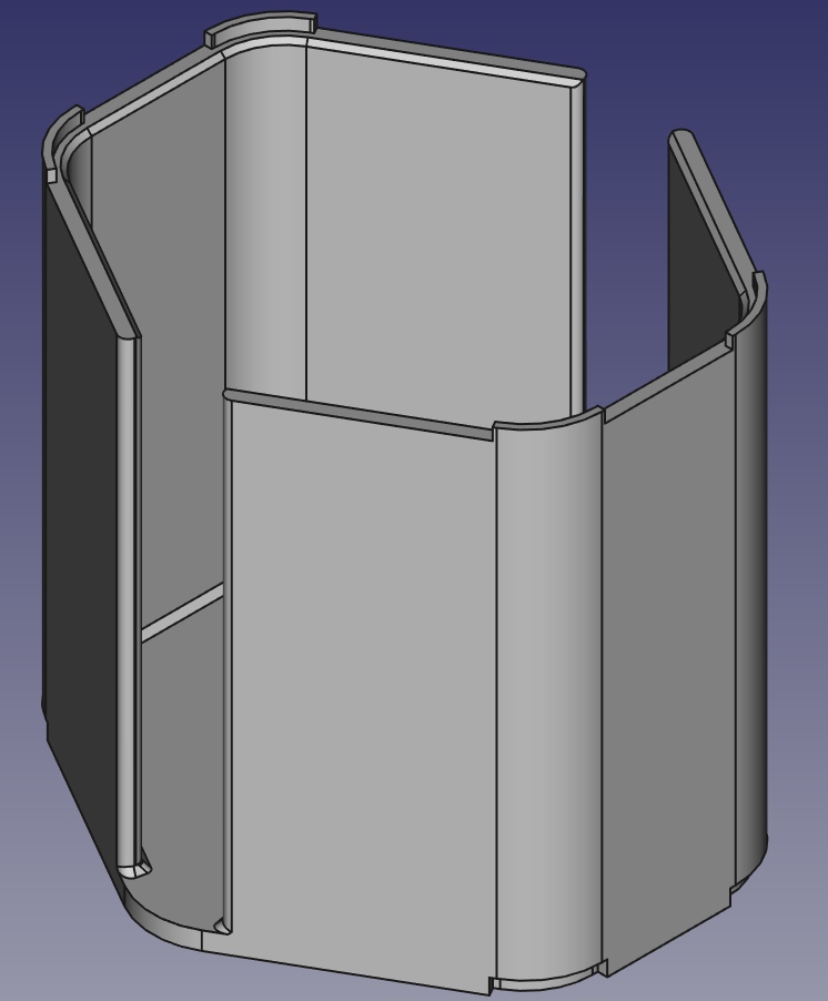 Miniatura 4 do modelo 3D Stackable Cable Organizer Organizer (v2)