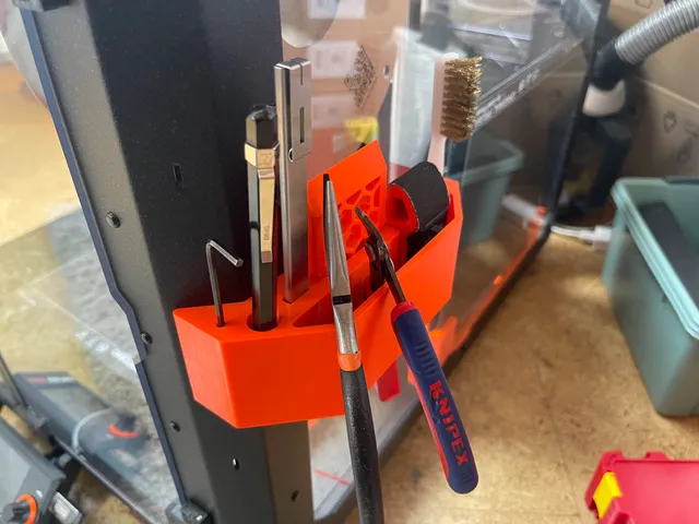 Tool holder Prusa enclosure right side