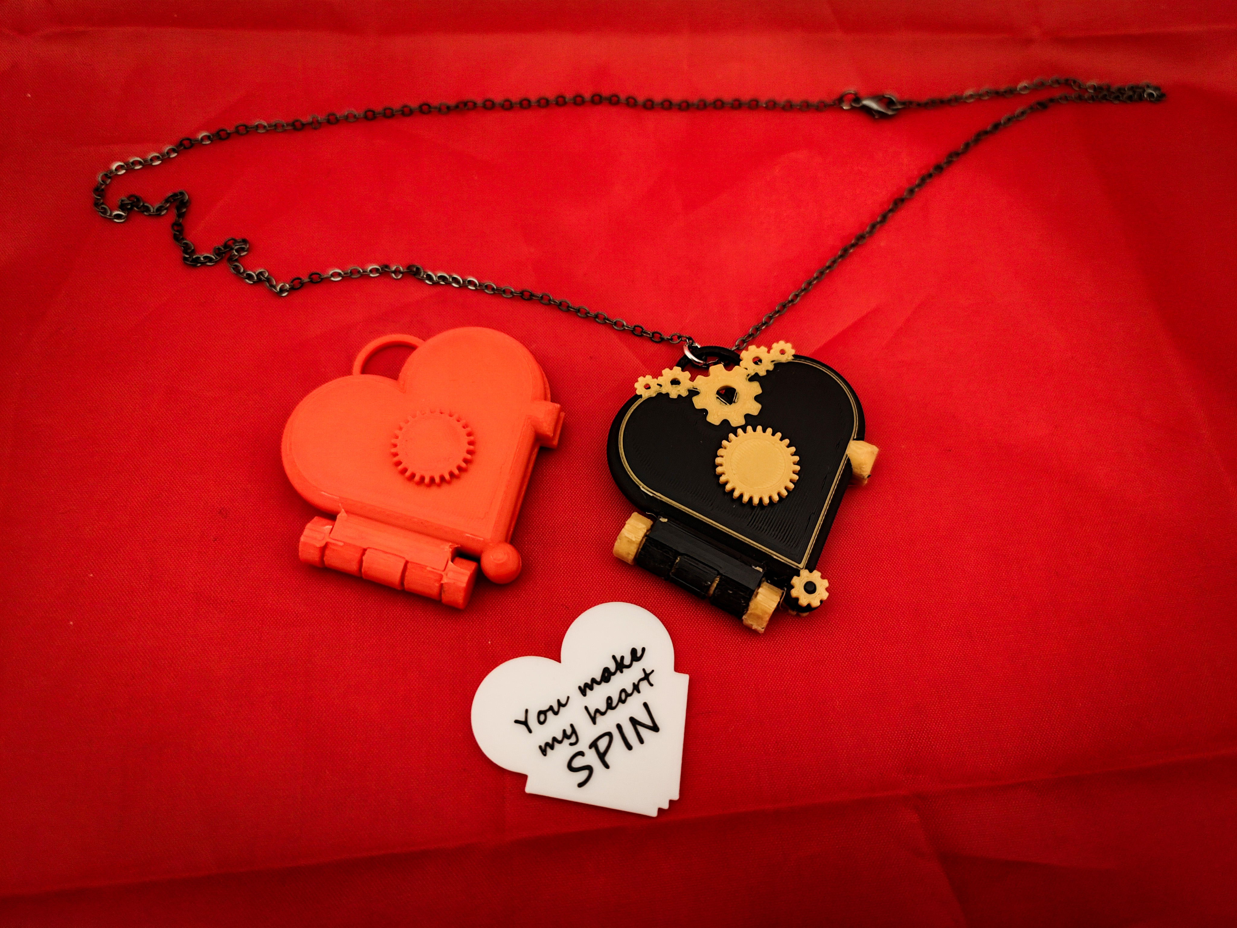Clockwork Valentine Fidget Locket