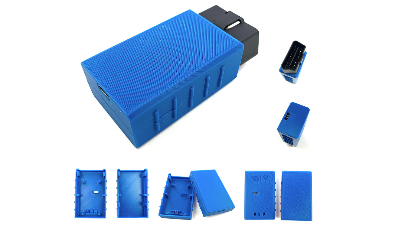 MrDIY CAN Shield + ESP32 Dev Kit Case