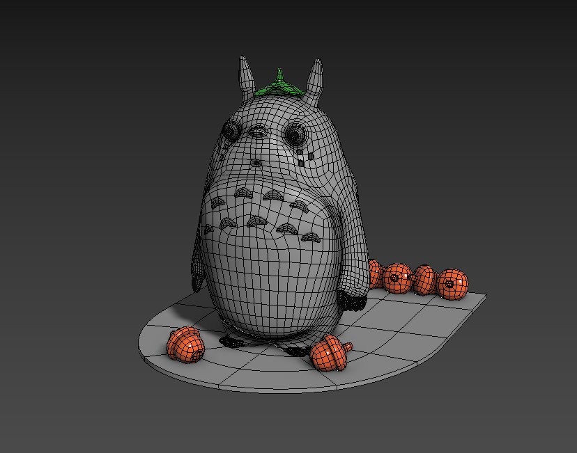 Totoro von David Kisel | Kostenloses STL-Modell herunterladen ...