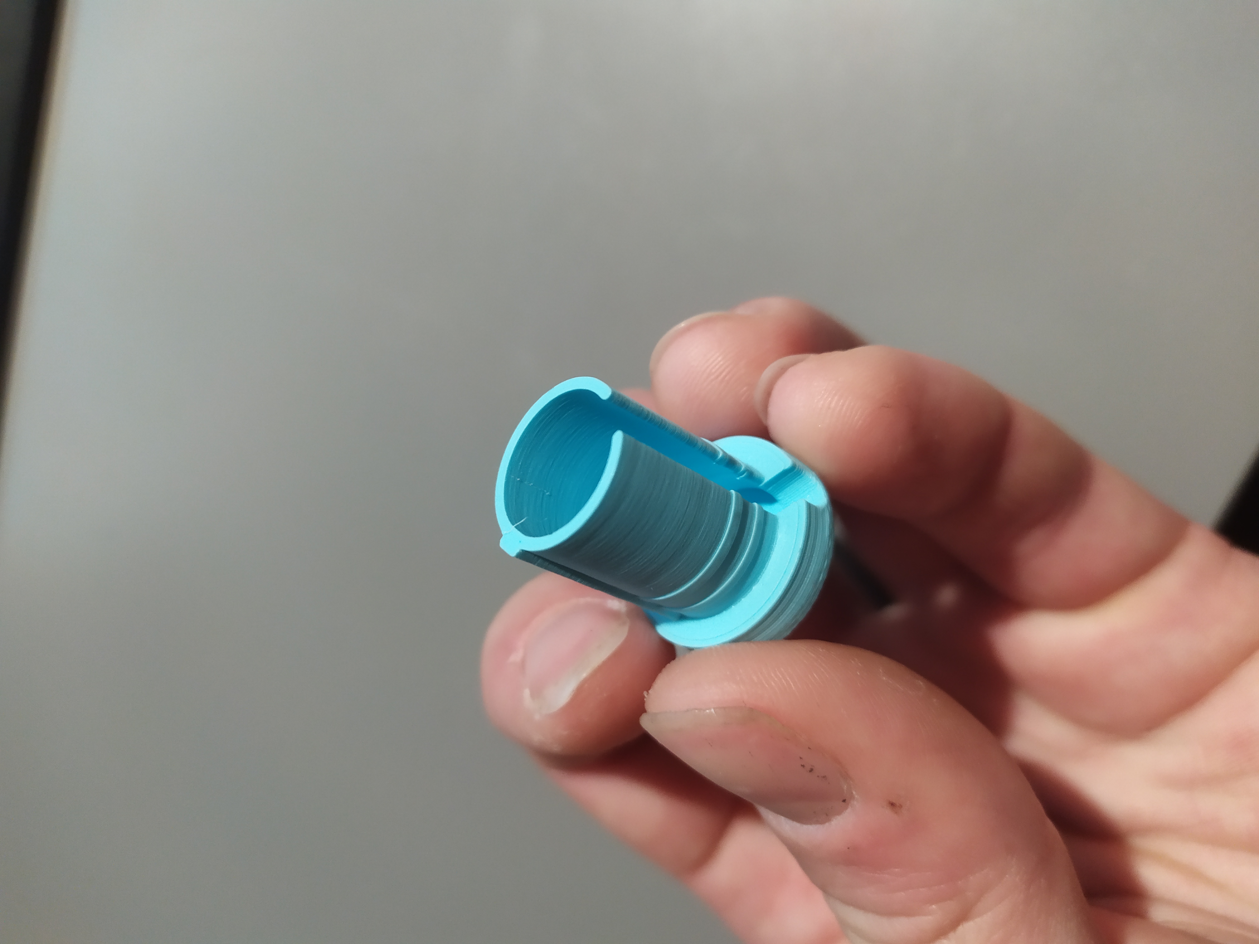 XLR short right-angle cap – no cutting
