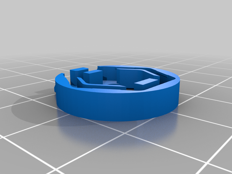 Miniatura 2 do modelo 3D Zipper Puller rounded versions