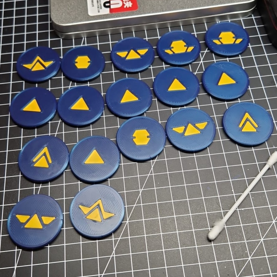 Star Wars Legion command tokens by Adeta | Download free STL model ...