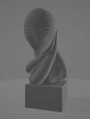 Statue of Mademoiselle Pogany