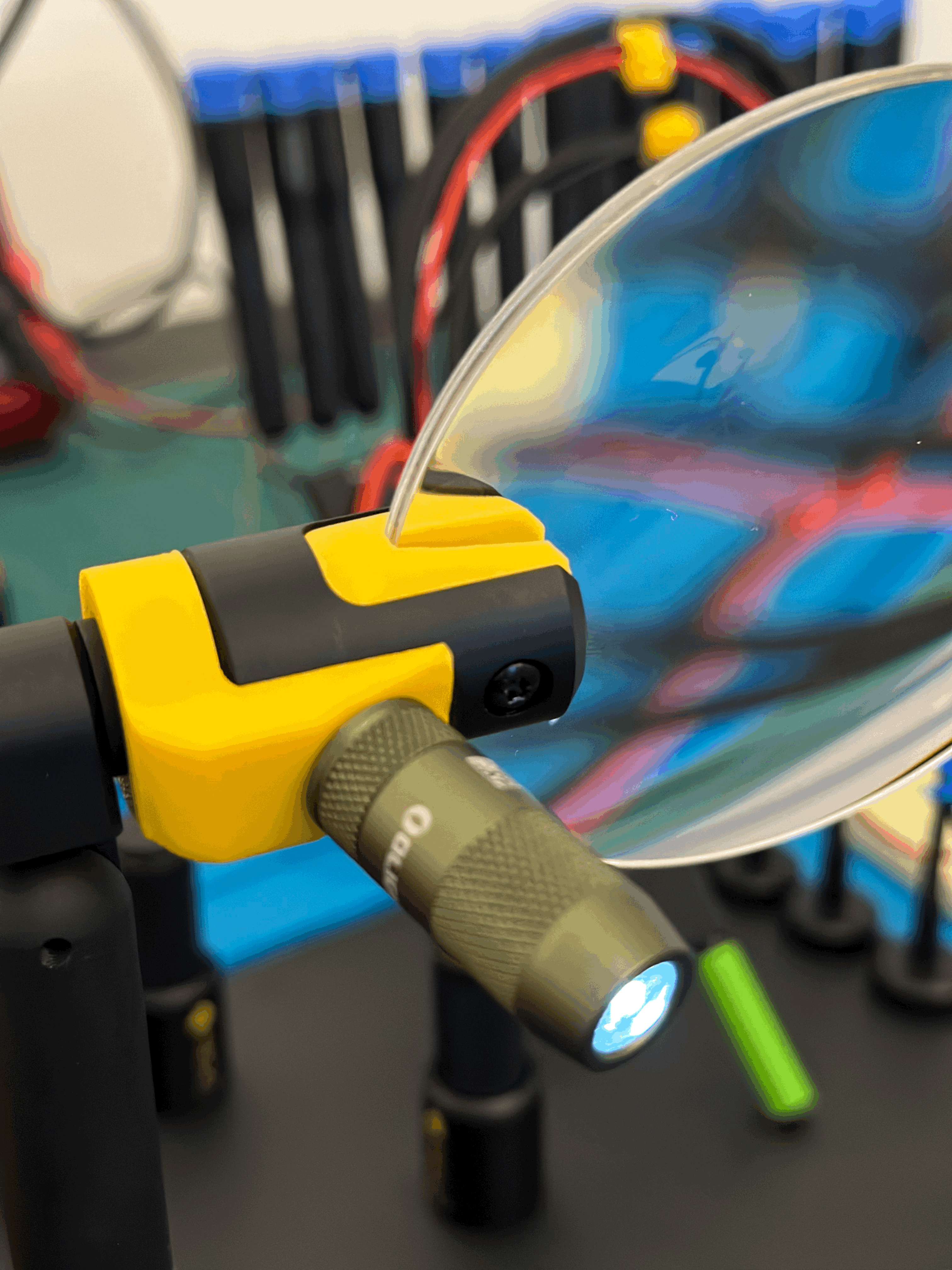 Magcollar for PCBite magnifier