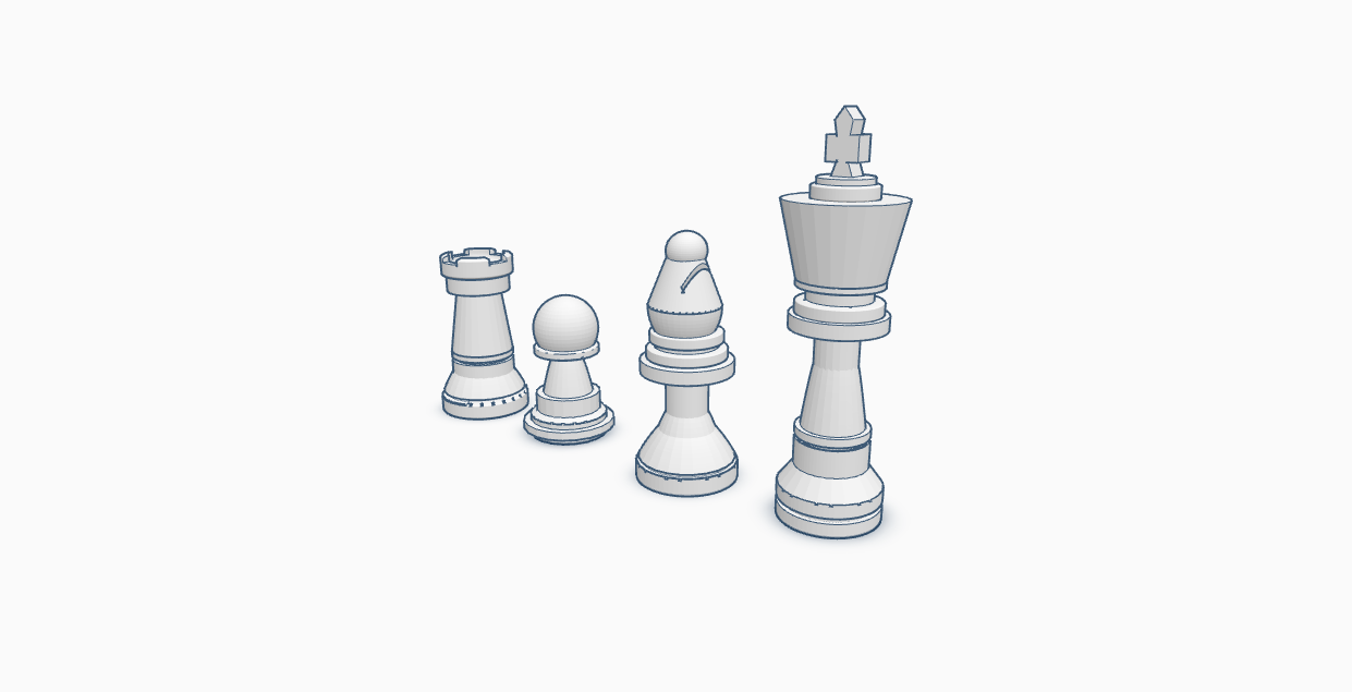 Most of a chess set