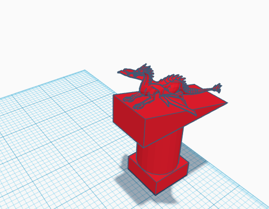 dragon chess peice