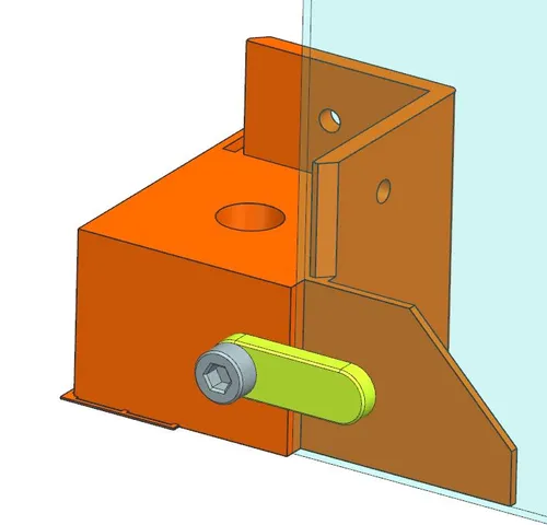 Prusa Enclosure V2 - MMU2S - add on  - removable Window