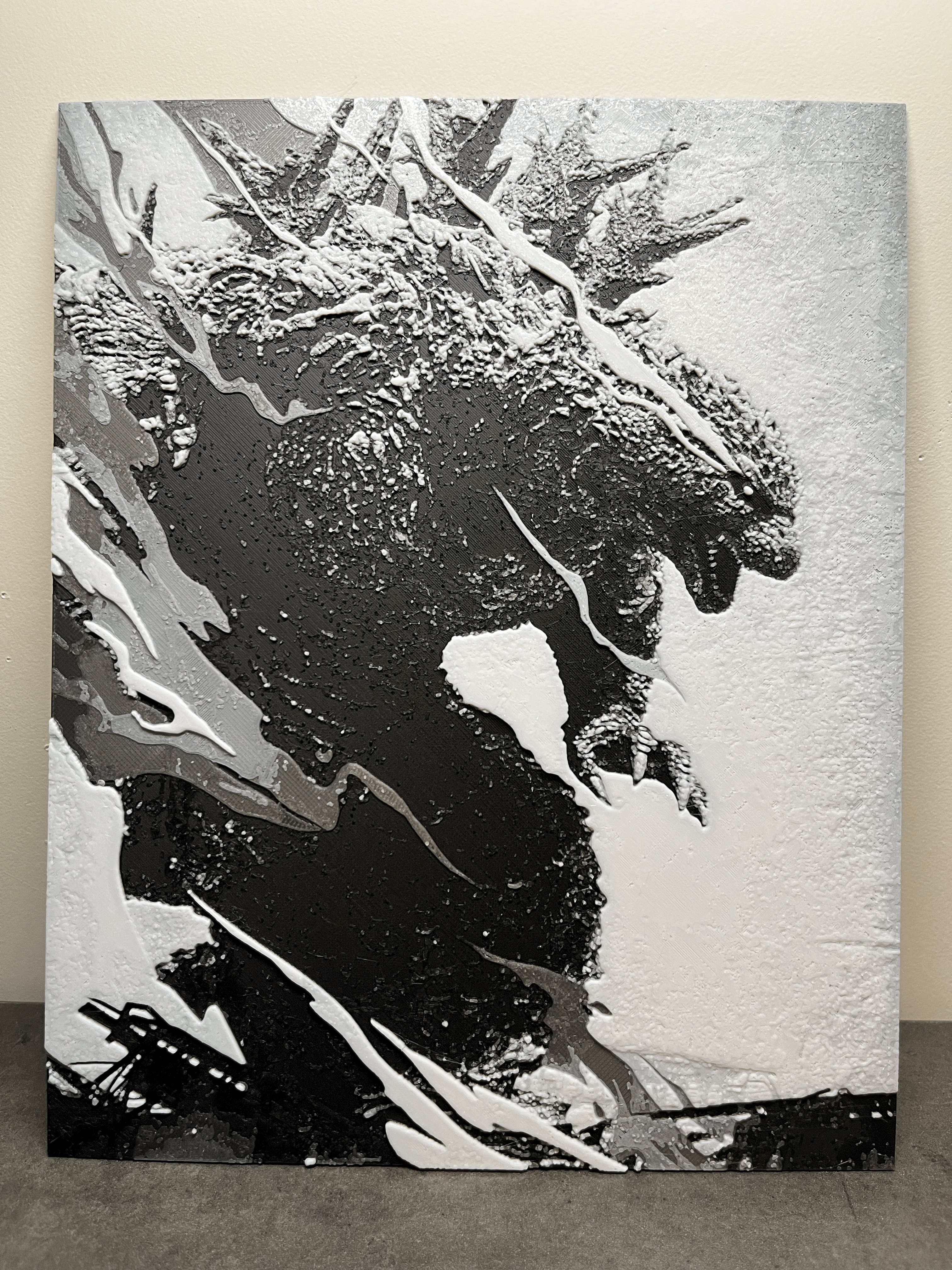 Hueforge - Godzilla Minus One without Text Poster