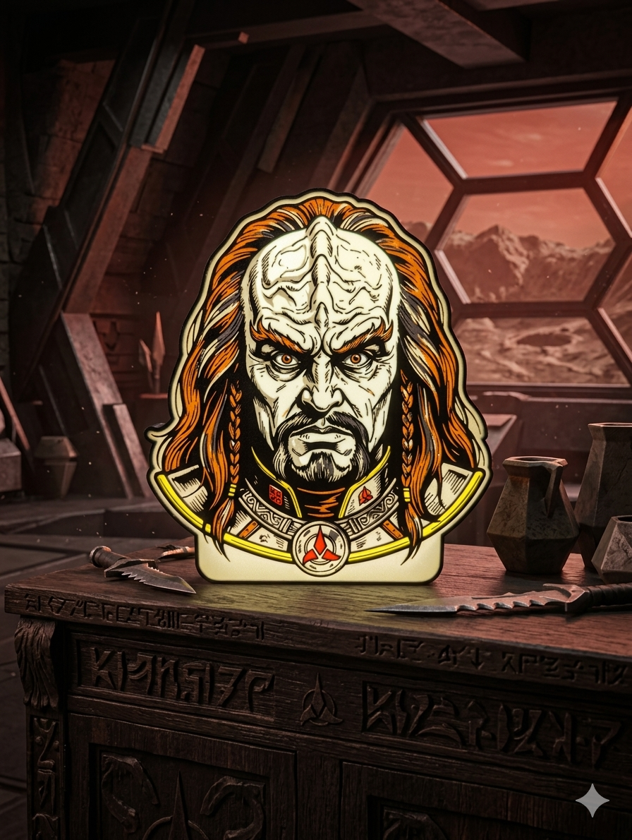 Star Trek - TNG - Gowron - Klingon - Lightbox