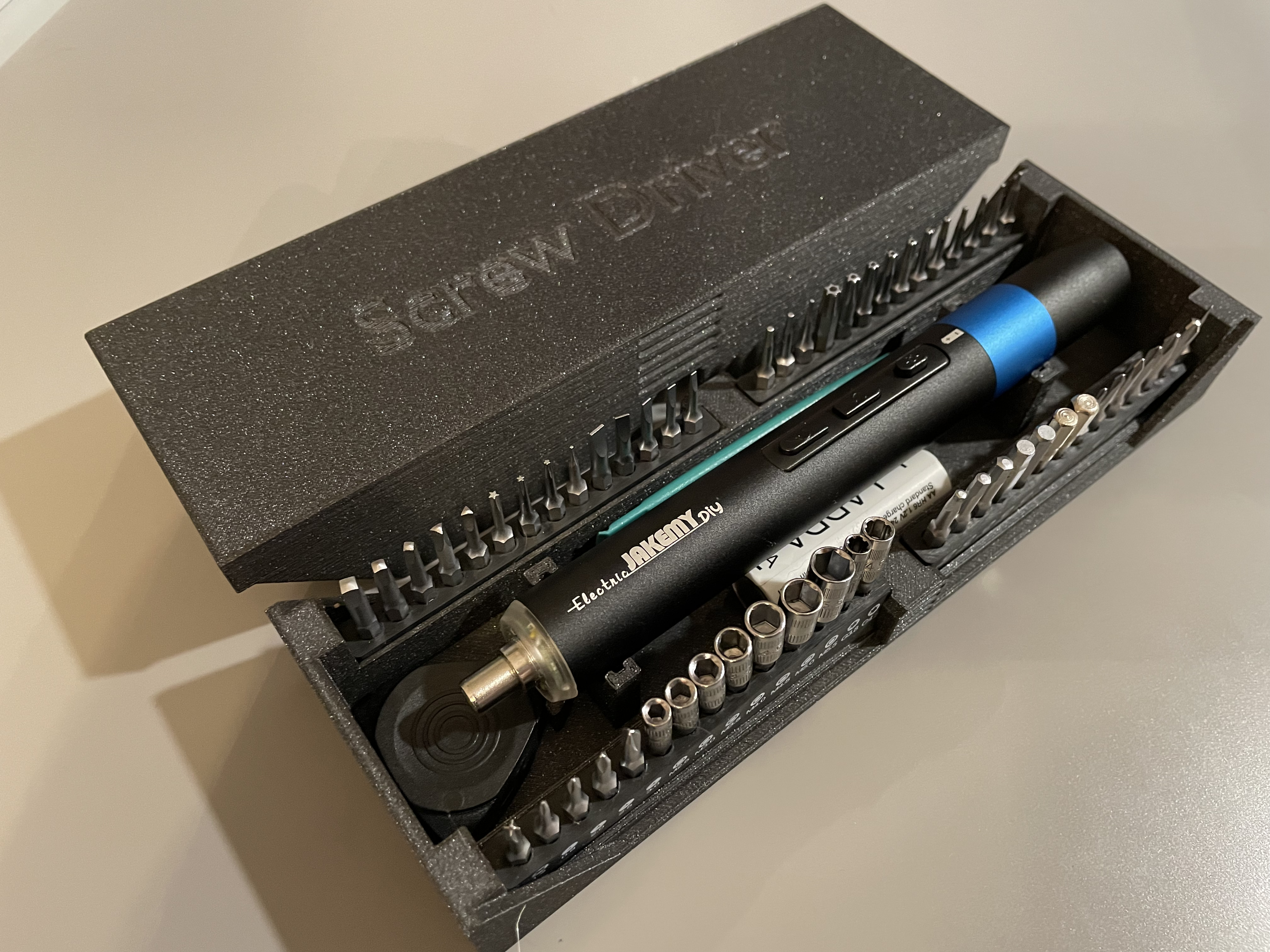 Miniatura 5 do modelo 3D Mini Screw Driver Case