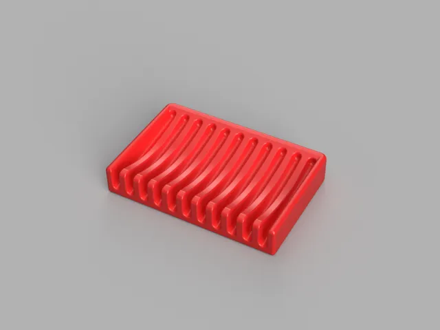 Self Draining Soap Dish