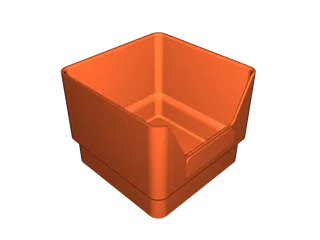 Stackable organizer boxes with unique textures by Gabor Gyarmati ...