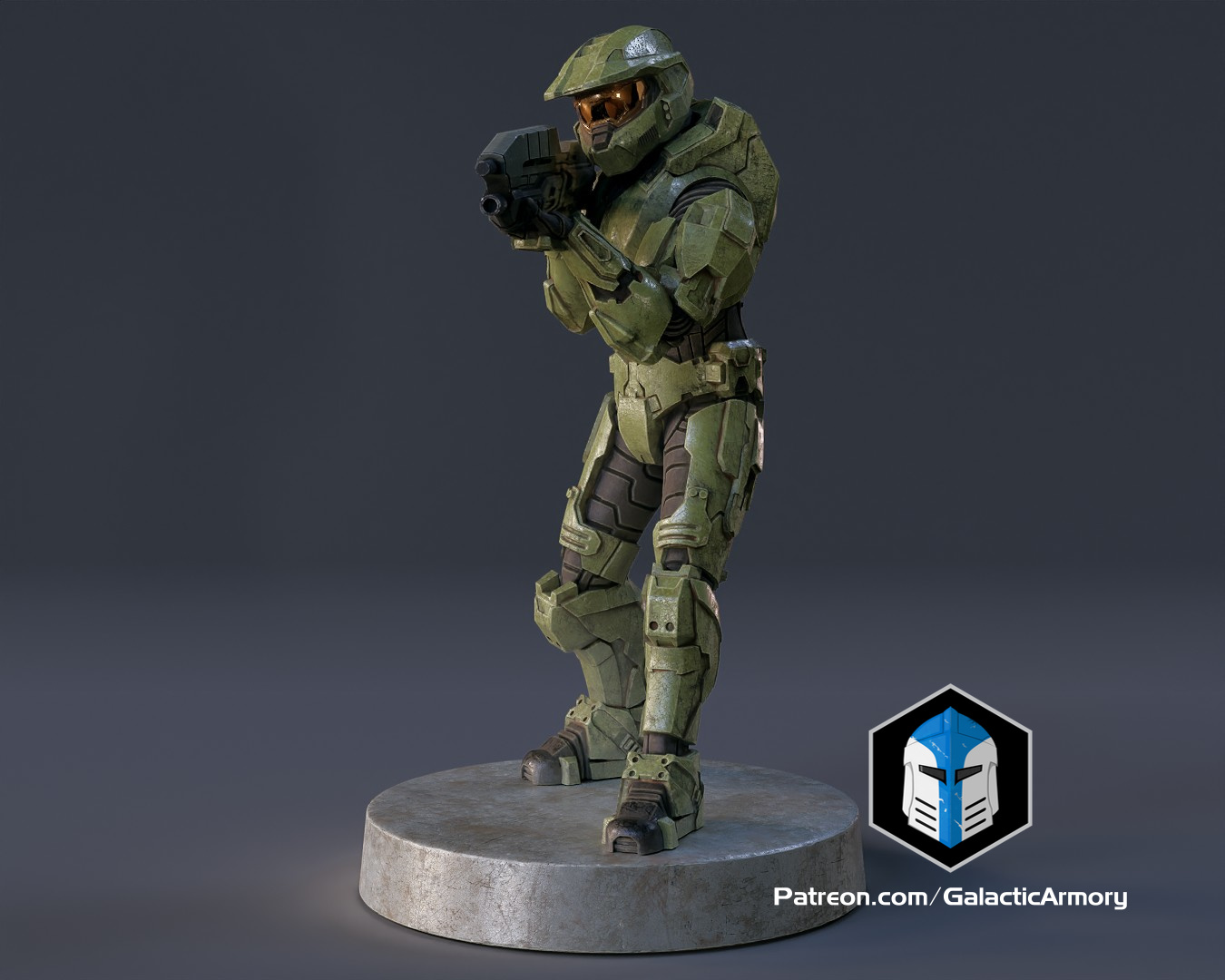 Miniatura 3 do modelo 3D Master Chief Miniature