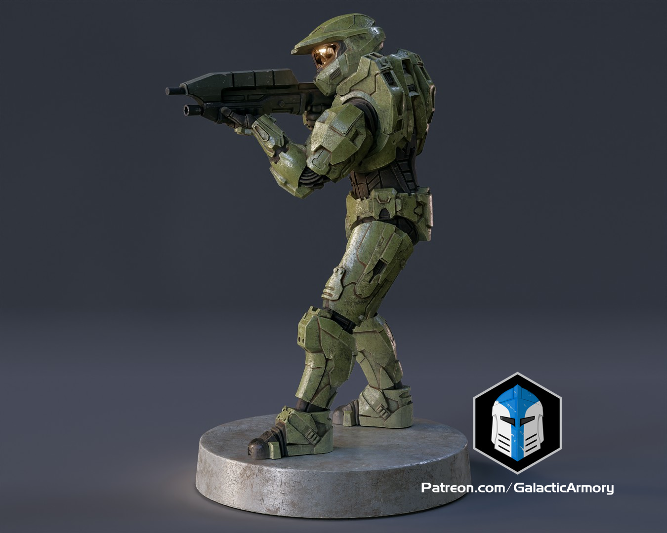 Miniatura 7 do modelo 3D Master Chief Miniature