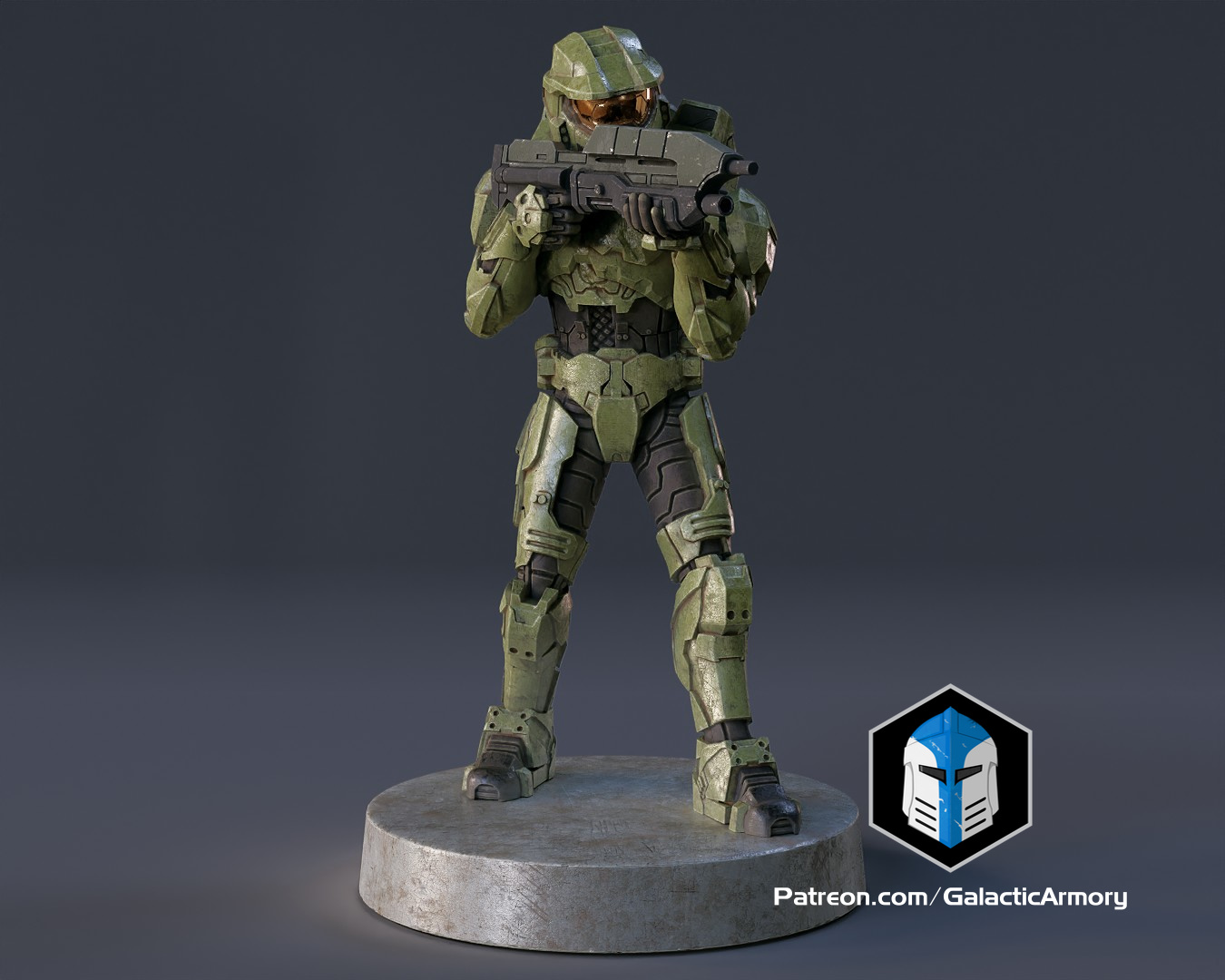 Miniatura 6 do modelo 3D Master Chief Miniature