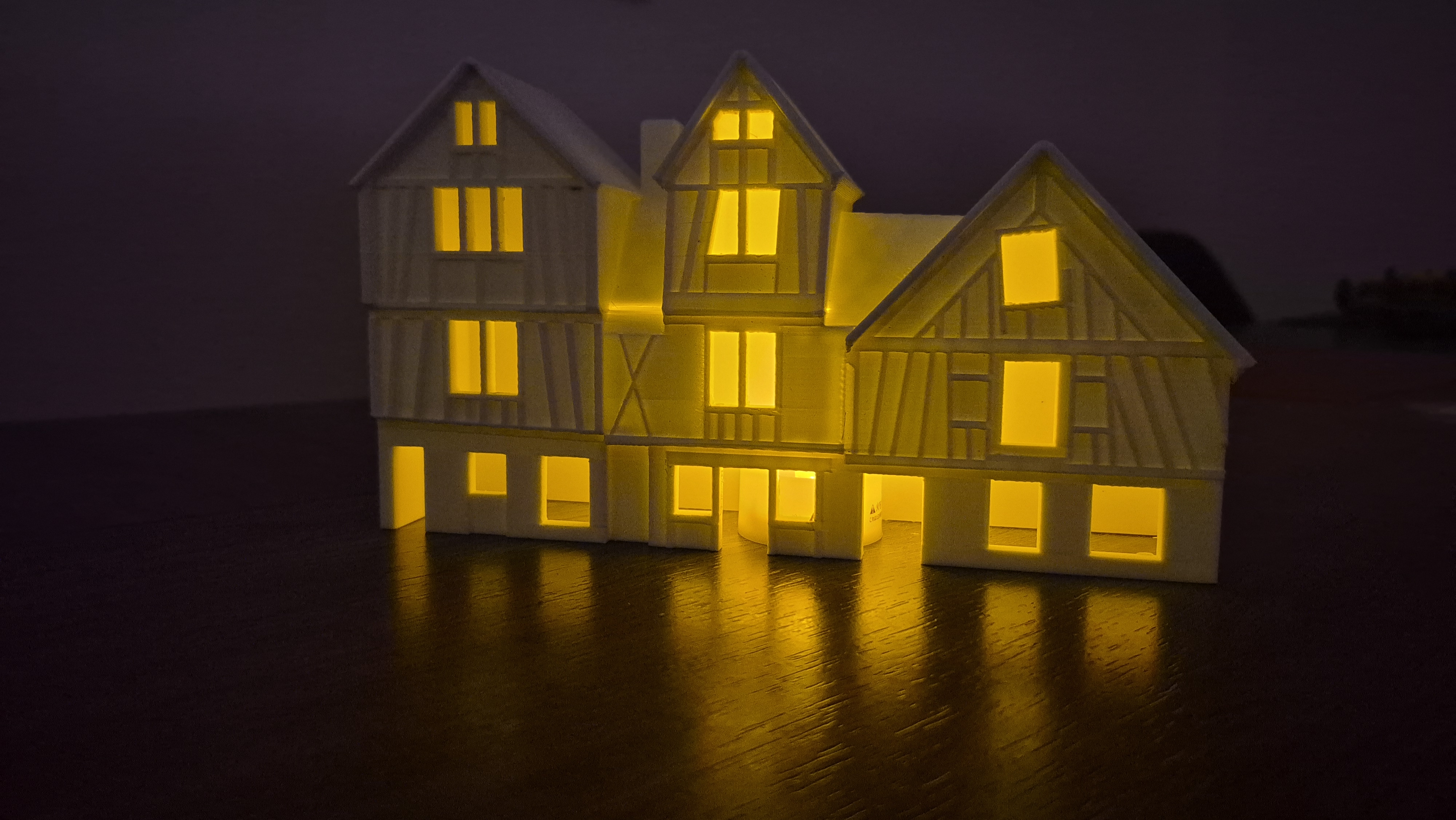 Tealight House – Medieval French timber-framed home (Christmas Edition)