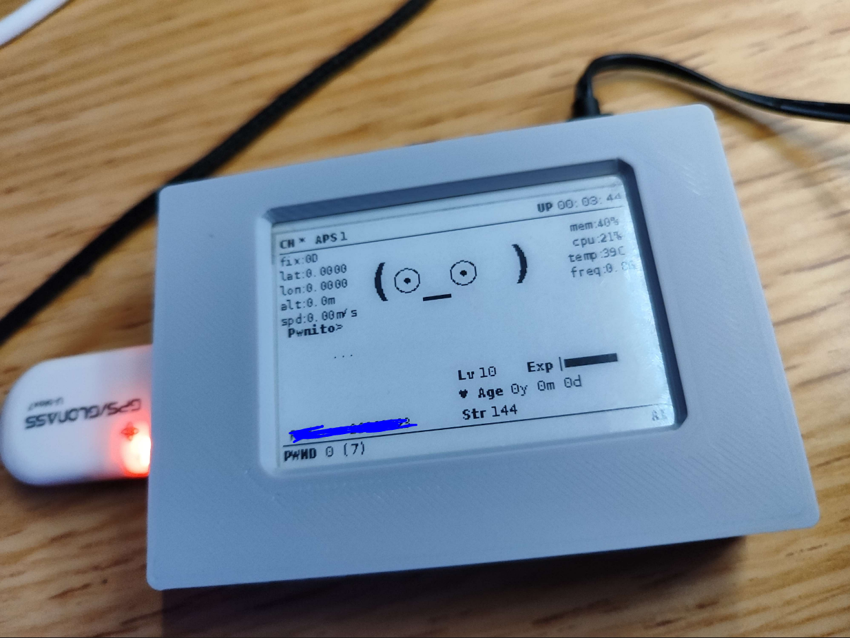 Pwnagotchi Raspberry Pi 3B and Waveshare 2.71 inch V2 HAT by Lappland ...