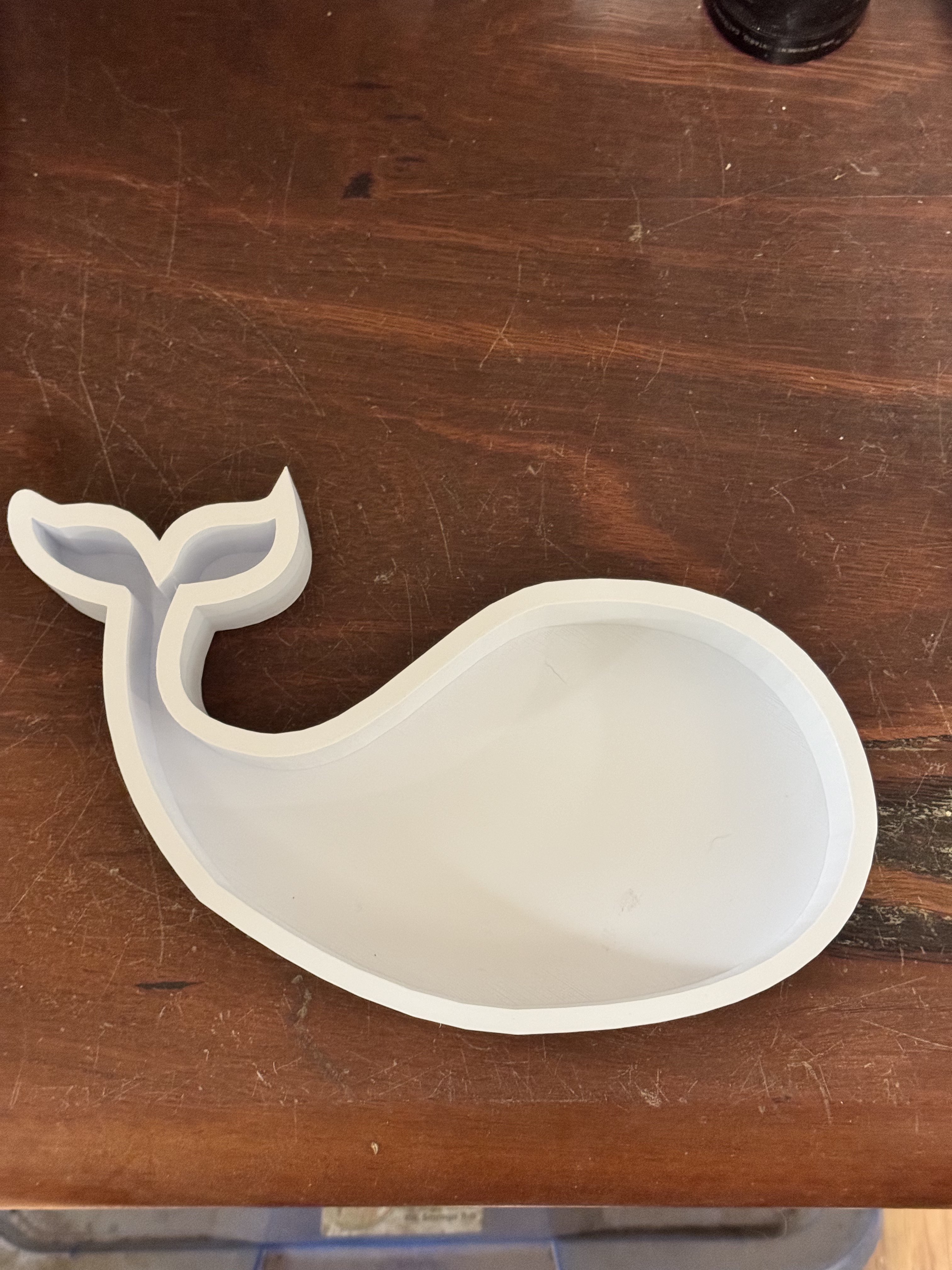 whale sensory tray