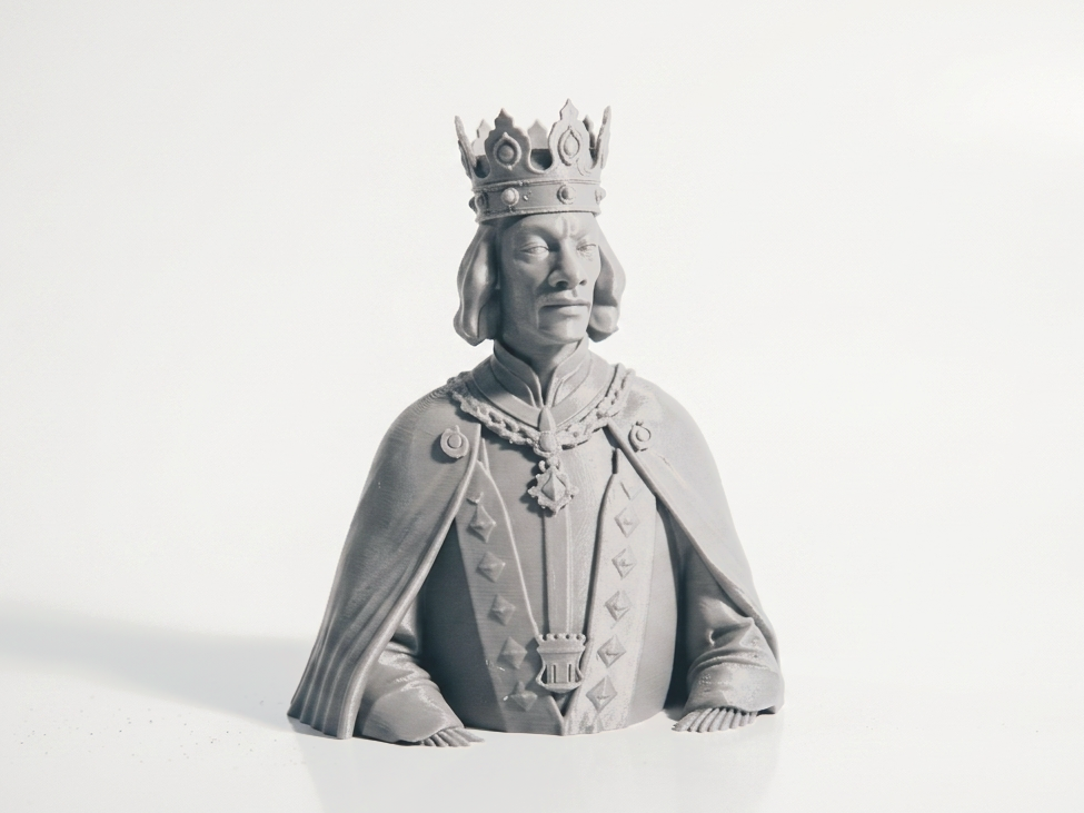 Royal Crown Bust Celebrity Figurine 3D Printable