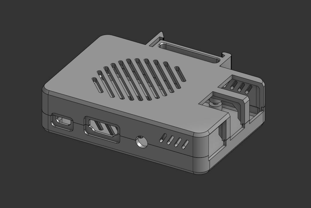 Raspberry Pi 3 DIN Case