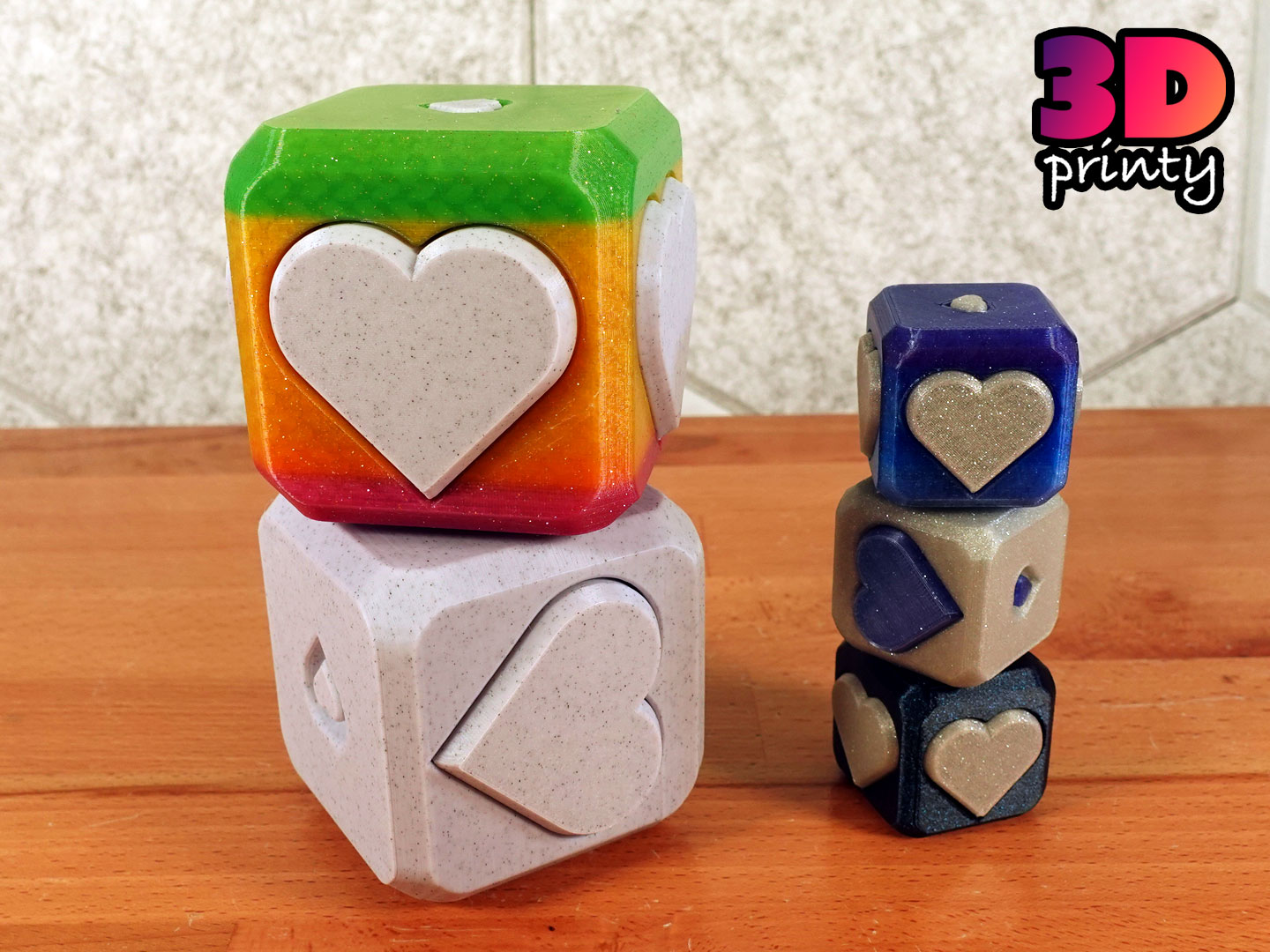 Giant Valentine's Day Heart Thump Puzzle Box (Easy)