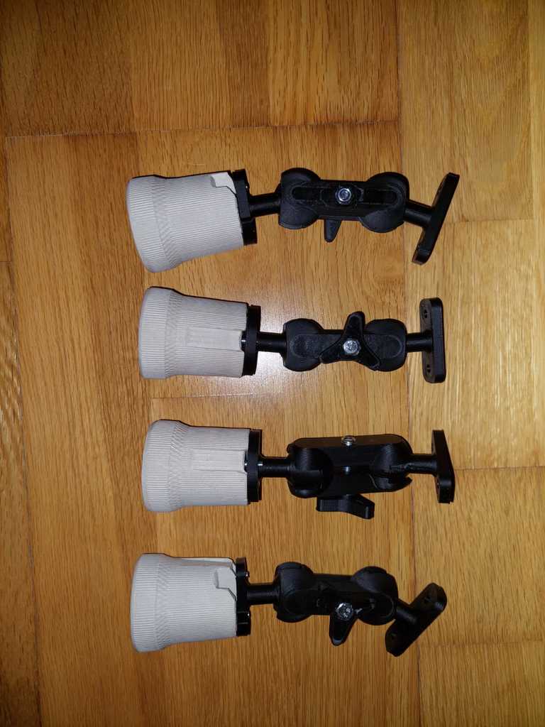 Ceramic E27 Adjustable Lamp Holder